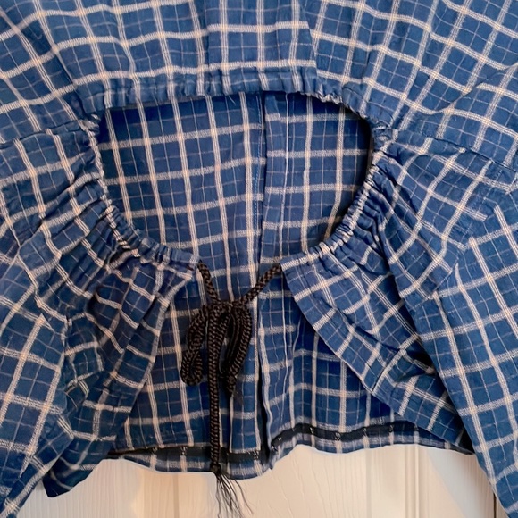 Crop flannel detail back - Picture 3 of 3